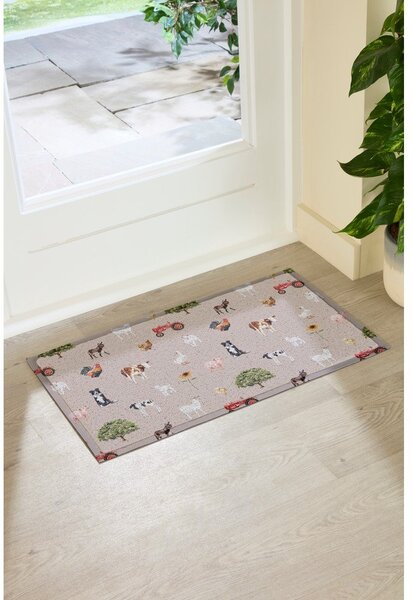 Изтривалка от PVC 40x70 cm Farm Life – Artsy Doormats