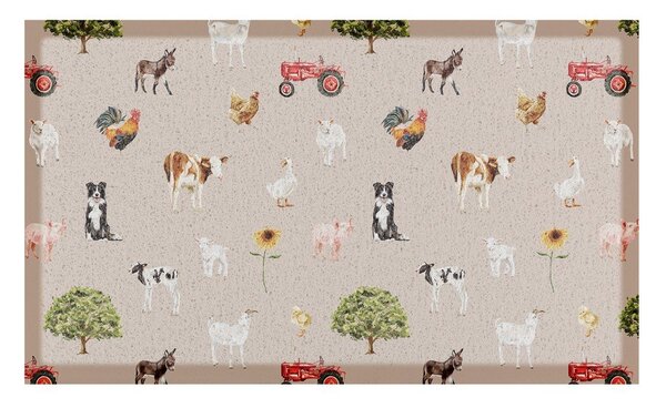 Изтривалка от PVC 40x70 cm Farm Life – Artsy Doormats