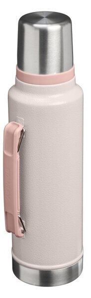 Светлорозов термос от неръждаема стомана 1,4 l Legendary Classic Bottle Hammertone Rose Quartz – Stanley