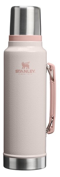 Светлорозов термос от неръждаема стомана 1,4 l Legendary Classic Bottle Hammertone Rose Quartz – Stanley