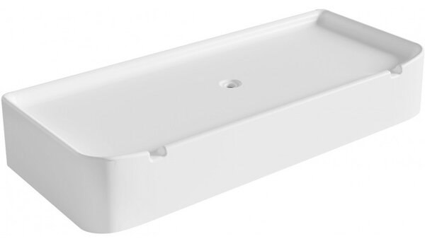 Mexen X-Wall-S стенен рафт SMC 30 x 12,7 cm, бял - 1901301305