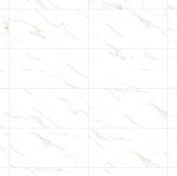 Mexen Bliss White остъклен ректифициран гранитогрес G1, подово-стенна плочка 120 x 60 cm, гланц - TL149-120-060-00
