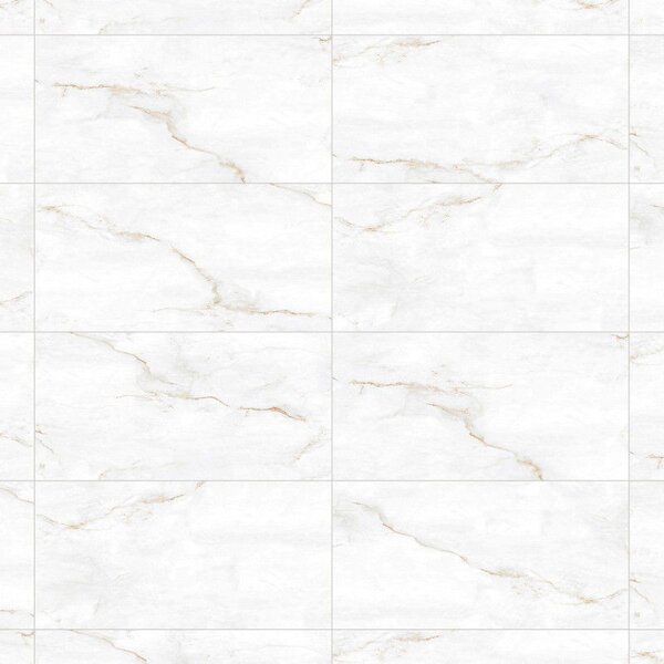 Mexen Brakel White полиран гранитогрес ректифициран 120 x 60 см, плочка за под и стена, гланц - TL110-120-060-01