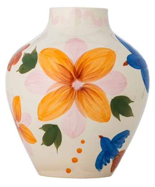 Глинена ръчно рисувана ваза (височина 27 cm) Maricala – Bloomingville