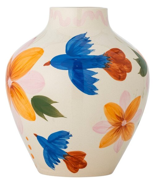 Глинена ръчно рисувана ваза (височина 27 cm) Maricala – Bloomingville