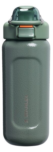 Зелена бутилка за пътуване бутилка от неръждаема стомана 470 ml Wellspring Bottle Hammertone Green – Stanley