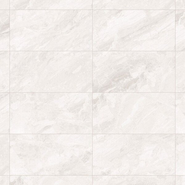 Mexen Reno Bianco полиран гранитогрес G1, подова и стенна плочка 120 x 60 cm, гланц - TL133-120-060-00