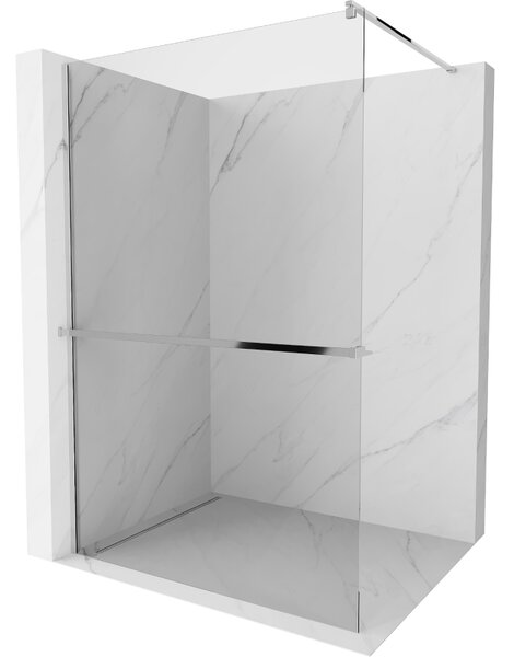 Mexen Kioto+ душ кабина с рафт Walk-in 95 x 200 см, прозрачен, хром - 800-095-121-01-00