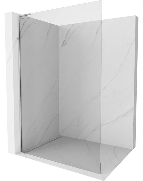 Mexen Kioto L параван за душ Walk-in 55 x 200 см, прозрачен, хром - 800-055-103-01-00