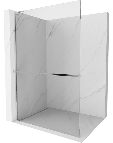 Mexen Kioto+ L душ кабина с рафт Walk-in 50 x 200 см, прозрачна, хром - 800-050-123-01-00