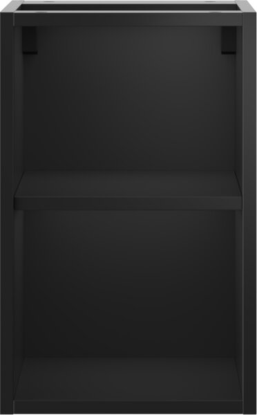 Mexen Box-A отворен шкаф с рафт 30 см, черен мат - 91AX2-0300-470-0-71