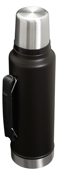 Черен термос от неръждаема стомана 1,4 l Legendary Classic Bottle Black 2.0 – Stanley