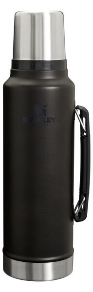Черен термос от неръждаема стомана 1,4 l Legendary Classic Bottle Black 2.0 – Stanley
