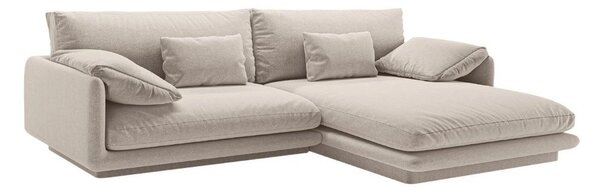 Бежов ъглов диван (десен ъгъл) Torino – Micadoni Home