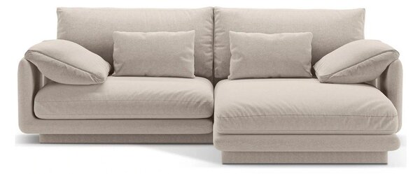 Бежов ъглов диван (десен ъгъл) Torino – Micadoni Home