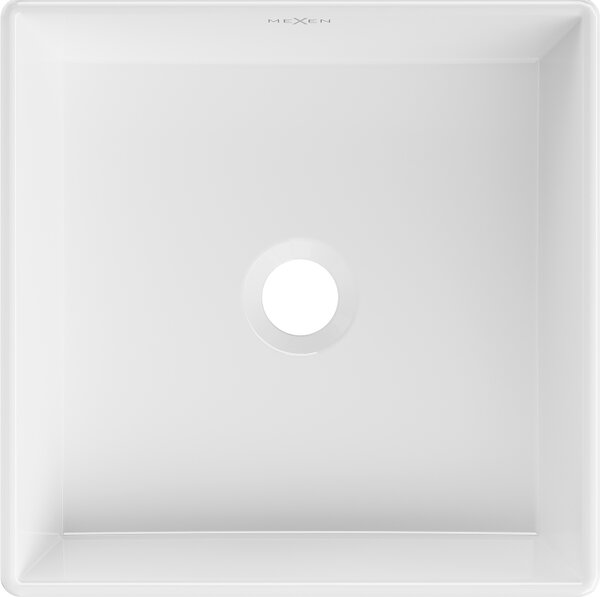 Mexen Goya умивалник за монтаж на плот 35 x 35 cm, бял - 22183500