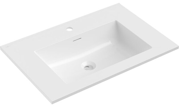Mexen Otis вградена в плот мивка 71 x 46,5 cm, бял гланц - 25187000