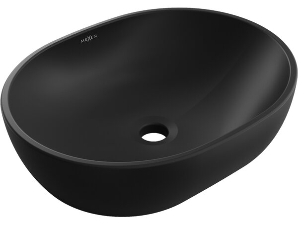 Mexen Viki мивка за плот 48 x 35 см, черна мат - 21054885