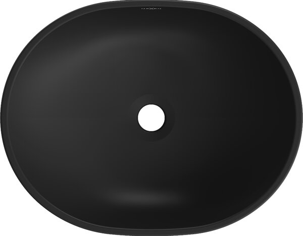 Mexen Viki мивка за плот 48 x 35 см, черна мат - 21054885
