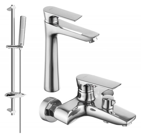 Mexen Axel DB72 комплект за вана, хром - 73813DB72-00
