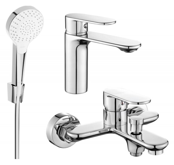 Mexen Milo R05 комплект за вана, хром - 71303R05-00