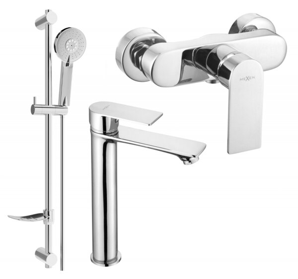 Mexen Royo DF40 комплект за душ, хром - 72214DF40-00