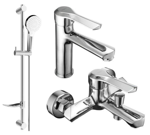 Mexen Sabre DF05 комплект за вана, хром - 72103DF05-00