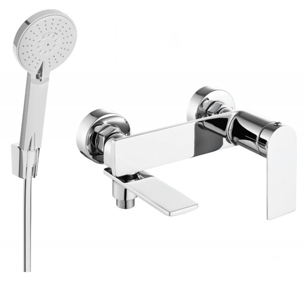 Mexen Zero R40 батерия за вана с душ комплект, хром - 7113R40-00
