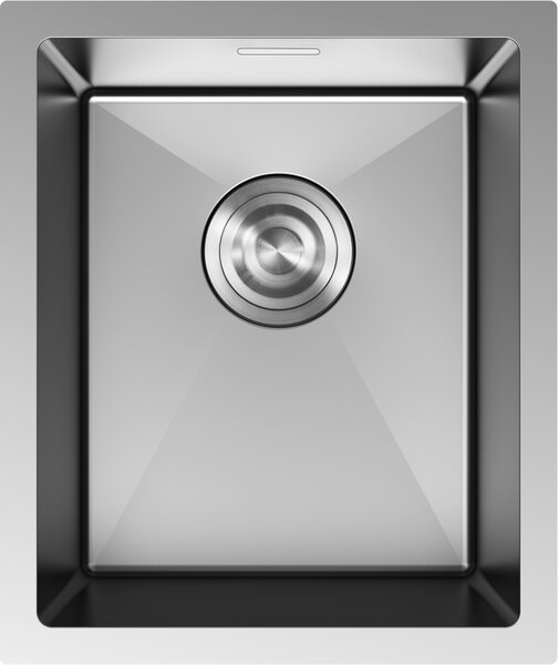 Mexen Trixo стоманена кухненска мивка с една камера 370 x 440 mm, инокс - 6412371000-01