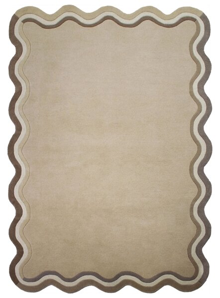 Covor Leo Scallop Border Natural 160x230 cm