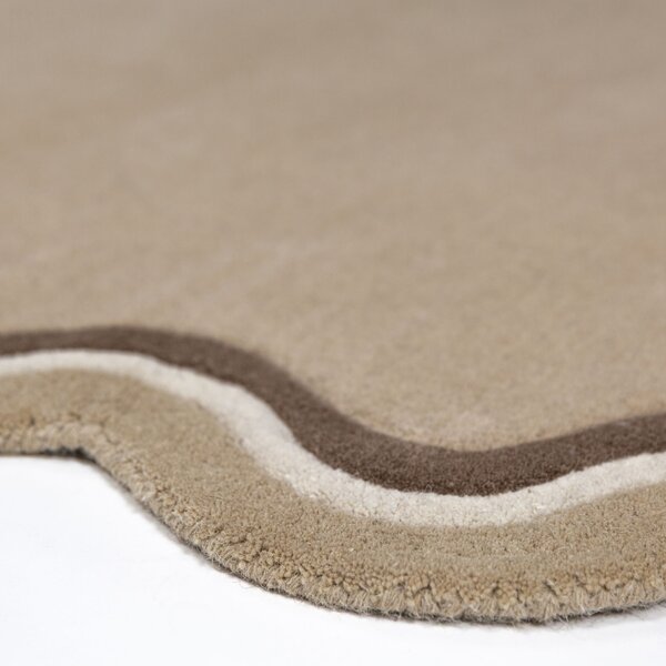 Covor Leo Scallop Border Natural 160x230 cm