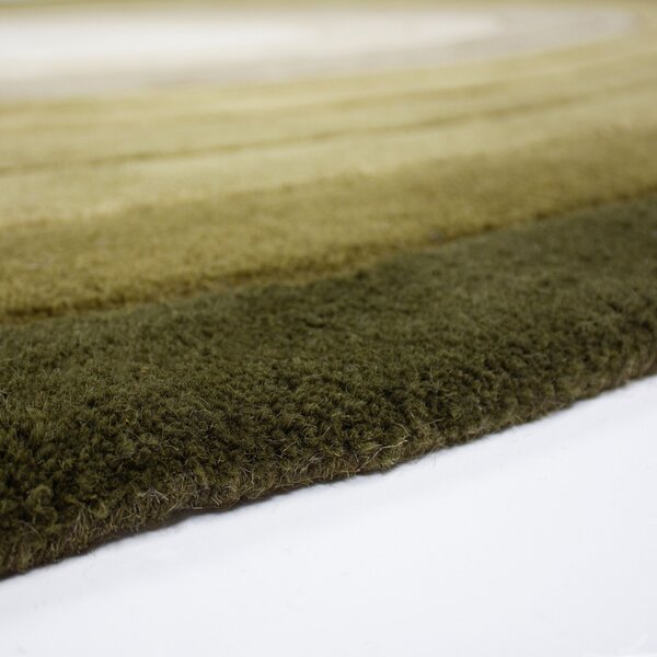 Covor Puddle Ombre Wool Verde 200x290 cm