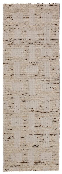 Covor traversa Rova Wool Blend Natural 80x300 cm