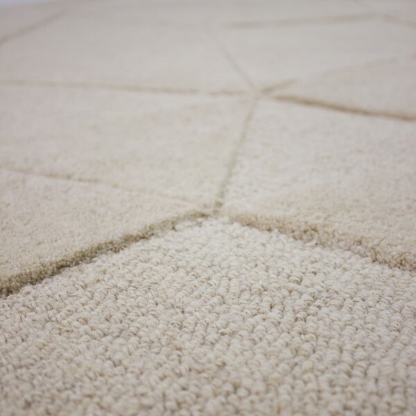 Covor rotund Shard Natural 160x160 cm