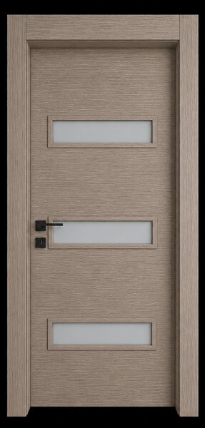 Интериорна врата с каса EUROSTILL TORINO TW 78x205 cm Дъб Гладстоун