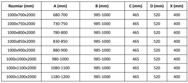 Mexen Velar плъзгаща се душ-кабина 100 x 85 см, графит, хром - 871-100-085-41-01