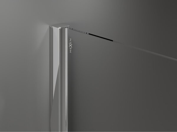 Mexen Velar плъзгаща се душ-кабина 100 x 85 см, графит, хром - 871-100-085-41-01