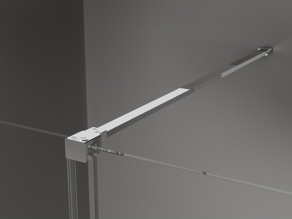 Mexen Velar плъзгаща се душ-кабина 100 x 85 см, графит, хром - 871-100-085-41-01