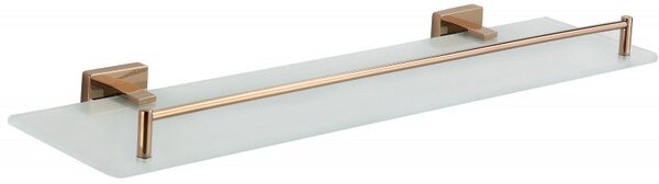 Mexen Arno висящ рафт от стъкло, розово злато - 7020737-60