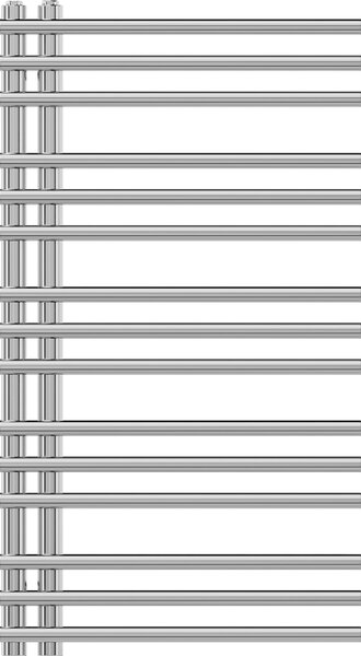 Mexen Neptun декоративен радиатор за баня 900 x 500 mm, 291 W, хром - W101-0900-500-00-01