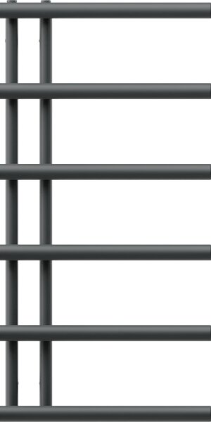 Mexen Jukon декоративен радиатор за баня 988 x 500 mm, 461 W, антрацит - W116-0988-500-00-66