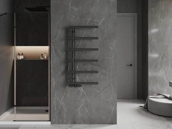 Mexen Jukon декоративен радиатор за баня 988 x 500 mm, 461 W, антрацит - W116-0988-500-00-66