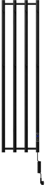 Mexen Pino електрически радиатор със закачалки за кърпи 1405 x 347 мм, 250 W, черен - W301-1405-347-00-70
