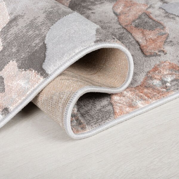 Пътека Мраморен Розов Пал 80X300 см, Flair Rugs