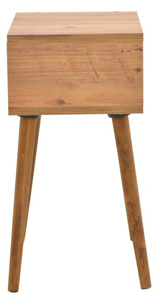 Нощно шкафче, Hank, Pako World, естествен цвят, 45x30x60 см