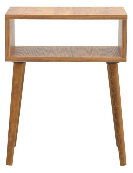 Нощно шкафче, Hank, Pako World, естествен цвят, 45x30x60 см