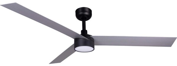FARO 34287WT1S-LED Вентилатор с димер CRUISER XL 18W/230V CCT (регулируема цветна температура), диаметър 160 см, сив/черен WT + ДУ