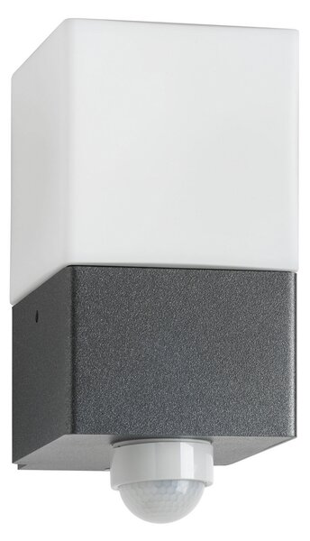 LCD Външна лампа Linus, графит, сензор, неръждаема стомана, стъкло, E27, Черен, Неръждаема стомана, Модерен