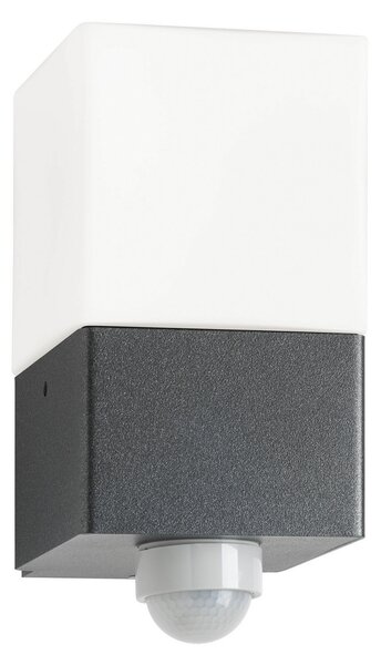 LCD Външна лампа Linus, графит, сензор, неръждаема стомана, стъкло, E27, Черен, Неръждаема стомана, Модерен