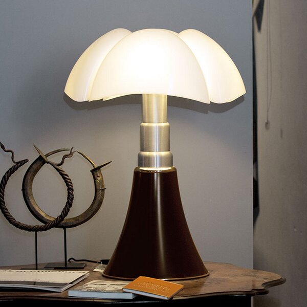 Martinelli Luce Pipistrello - Настолна лампа, кафява, Бял, Дневна/трапезария, Метал, Дизайн